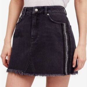 Free people studded skirt